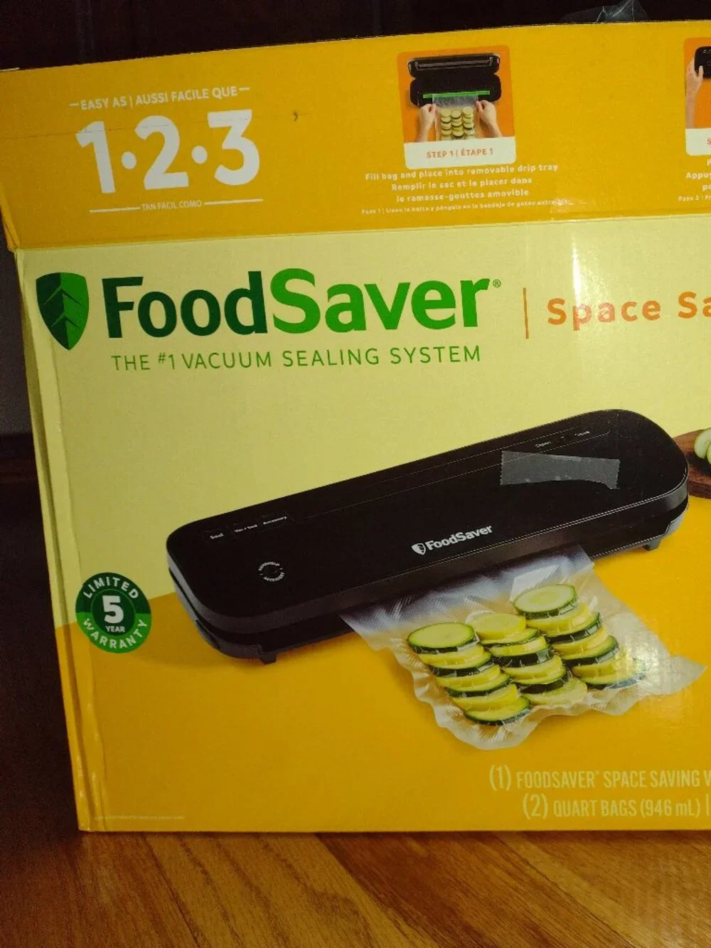 NIB Food Saver,#1  Vacuum Sealing System